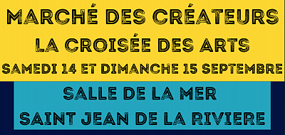 affiche La croisée des arts St Jean de la Rivière