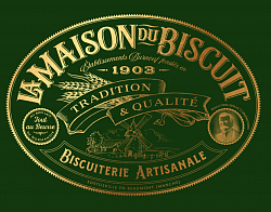 logo de la Maison du biscuit Sortosville en Beaumont (50)